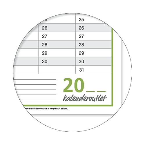 Calendario perpetuo cancellabile calendario compleanno calendario perpetuo calendario perpetuo anno planner (100x70cm - DIN B1) incluso 1 pennarello - ARROTOLATO - sempre utilizzabile grande, indipendentemente dall'anno 