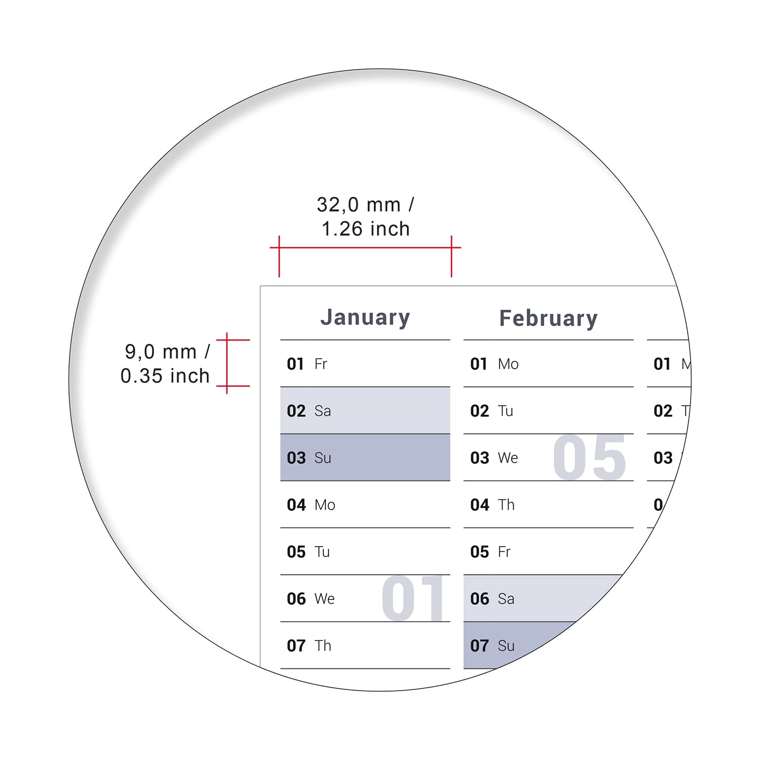 Gigatime Wandkalender Jahresplaner 2025 Format: DIN A3 42,0 x 29,7 cm blaugrau premium Qualität - deutsch