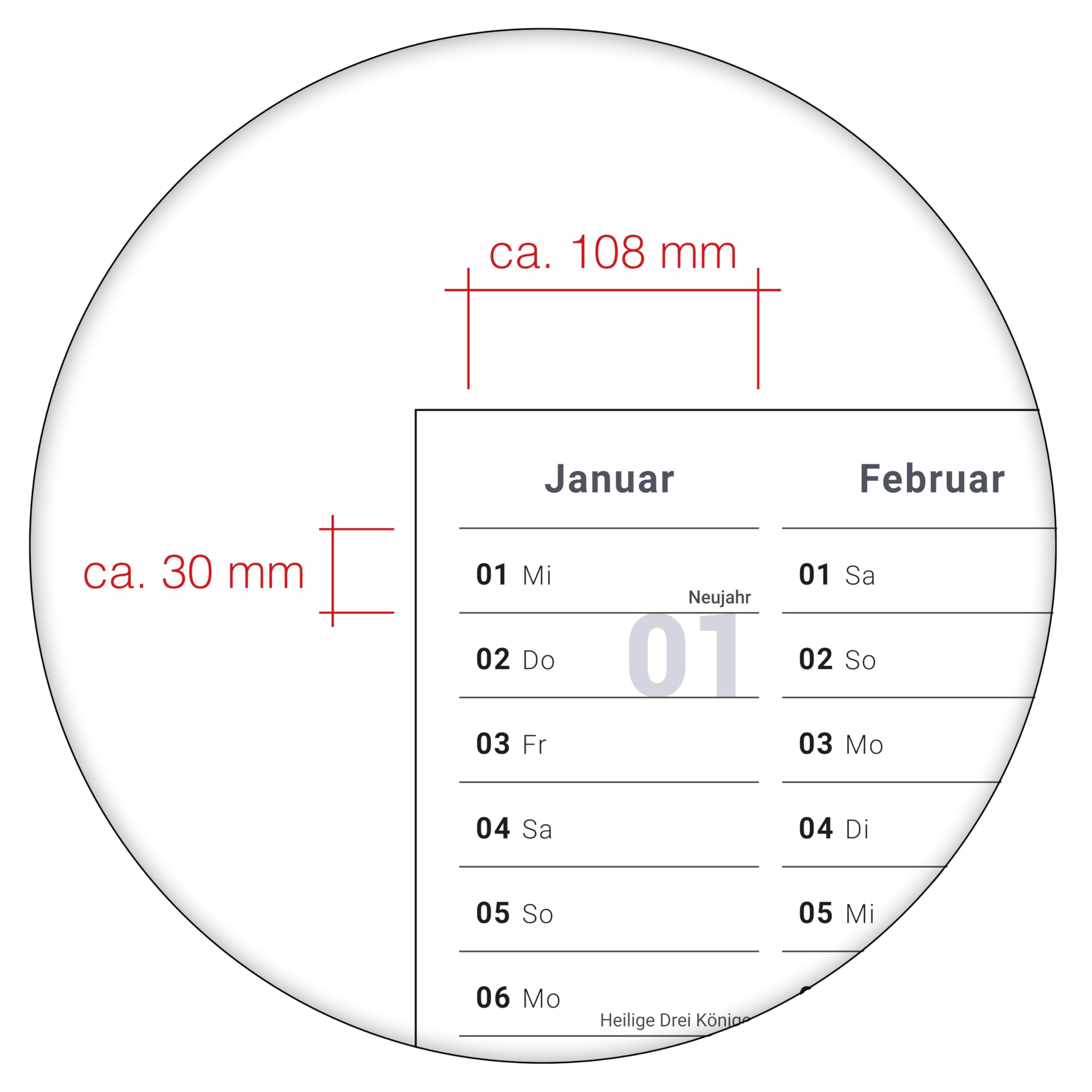 Gigatime XXL Wandkalender Jahresplaner 2025 – Papierkalender, 140x100cm, DIN B0, Deutsch, Perfekt für Büro und Zuhause, Premium Qualitätspapier